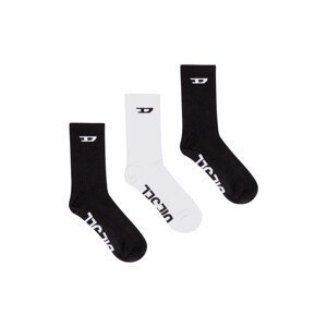 Ponožky diesel skm-ray-threepack socks černá l