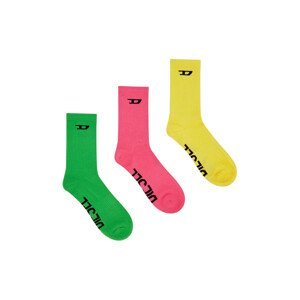Ponožky diesel skm-ray-threepack socks různobarevná s
