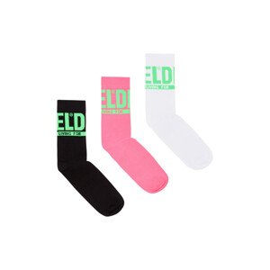 Ponožky diesel skm-ray-threepack socks různobarevná l