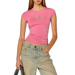 Tričko diesel t-angie t-shirt růžová m