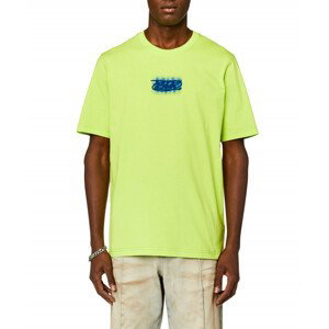 Tričko diesel t-just-n4 t-shirt zelená m