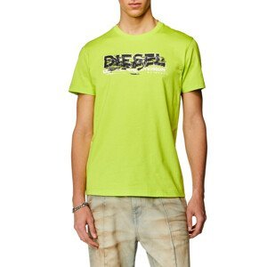 Tričko diesel t-diegor-k70 t-shirt zelená m