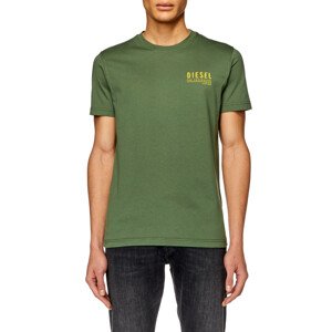 Tričko diesel t-diegor-k72 t-shirt bronze green