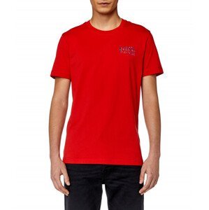 Tričko diesel t-diegor-k72 t-shirt červená m