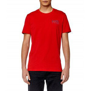 Tričko diesel t-diegor-k72 t-shirt červená l