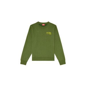 Mikina diesel s-ginn-k42 sweat-shirt zelená s