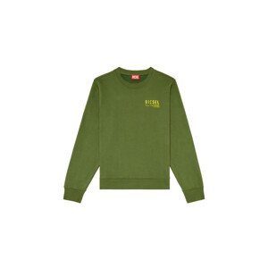 Mikina diesel s-ginn-k42 sweat-shirt zelená m