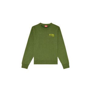 Mikina diesel s-ginn-k42 sweat-shirt zelená xxl