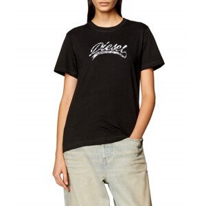 Tričko diesel t-regs-n8 t-shirt černá xs