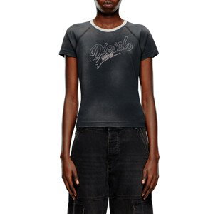 Tričko diesel t-vincie t-shirt černá xxs