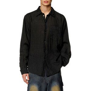 Košile diesel s-emil shirt černá 46