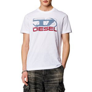 Tričko diesel t-diegor-k74 t-shirt bílá xxl