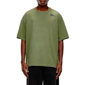 Tričko diesel t-boxt-n7 t-shirt zelená s