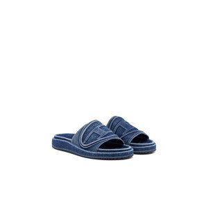 Pantofle diesel oval d sa-slide d oval sandals modrá 36