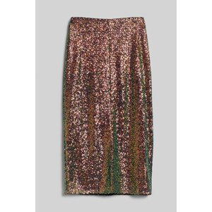 Sukně karl lagerfeld sequin evening skirt různobarevná 44