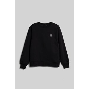 Mikina karl lagerfeld ikonik 2.0 glitter sweatshirt black