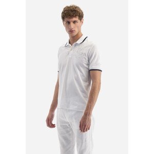 Polokošile la martina man polo s/s piquet stretch bílá m