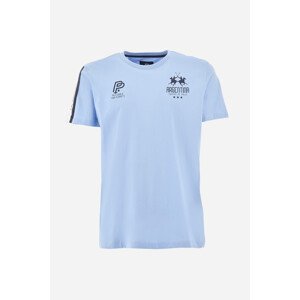 Tričko la martina man s/s t-shirt jersey blue bell