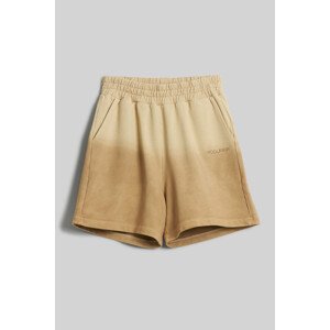 Šortky woolrich dip dye short hnědá s