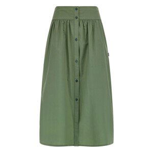 Sukně woolrich poplin skirt zelená xs