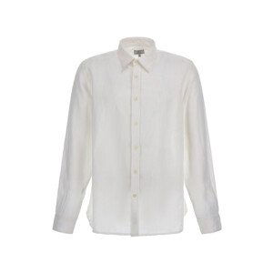 Košile woolrich linen shirt bílá l