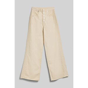 Kalhoty woolrich cotton twill pant hnědá 30