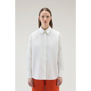 Košile woolrich poplin shirt bílá xxs
