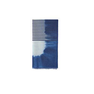 Šátek woolrich buffalo tye dye scarf modrá none