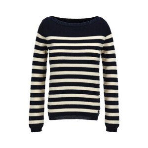 Svetr woolrich pure cotton crewneck modrá s