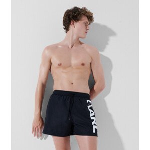 Plavky karl lagerfeld karl logo short boardshorts černá xl