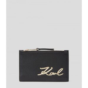 Peněženka karl lagerfeld k/signature 2.0 slim bfld wllt černá none