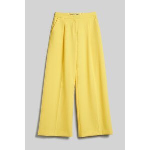 Kalhoty karl lagerfeld tailored pants žlutá 38