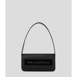 Kabelka karl lagerfeld ikon/k md flap shb leather černá none