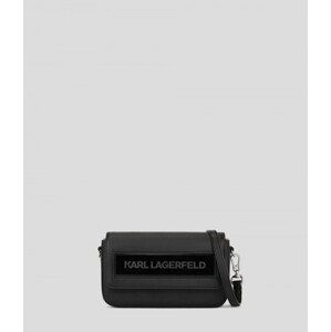 Kabelka karl lagerfeld ikon/k sm flap shb leather černá none