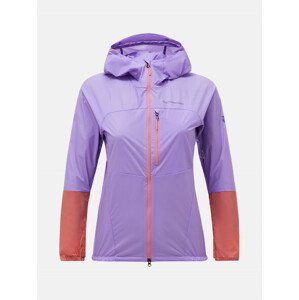 Bunda peak performance w vislight wind jacket fialová xl