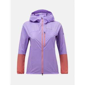 Bunda peak performance w vislight wind jacket fialová l