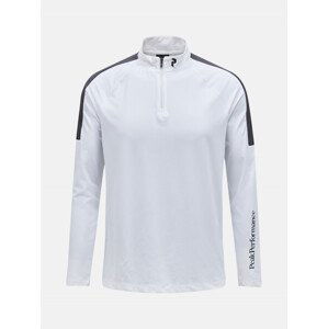 Mikina peak performance m half zip baselayer bílá m