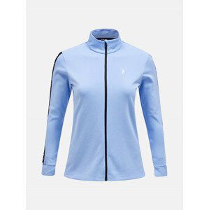 Mikina peak performance w turf zip ls top modrá xs