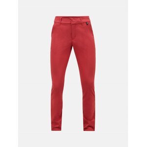 Kalhoty peak performance w illusion pants červená 30/32