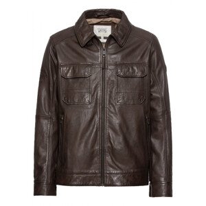 Bunda camel active leather blouson hnědá 50