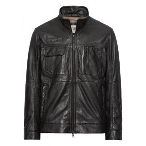 Bunda camel active leather blouson černá 50