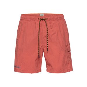 Plavky camel active shorts beach cargo červená xxxl