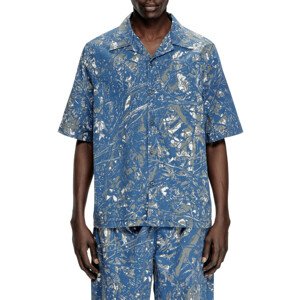 Košile diesel s-lint shirt blue