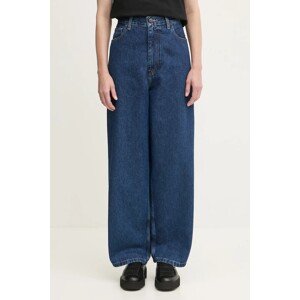 Džíny Carhartt WIP W' Brandon dámské, high waist, I035892.106