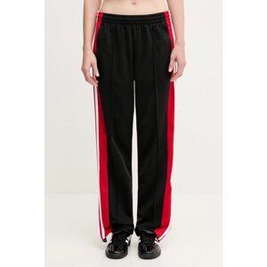 Tepláky adidas Originals Adibreak Pt dámské, černá barva, s aplikací, JV8554