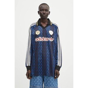 Tričko s dlouhým rukávem adidas Originals Retro černá barva, KA4383
