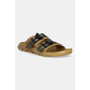 Nubukové pantofle Birkenstock 1774 x Maharishi Mogami Terra Tech 2S Pack pánské, béžová barva, 1030030
