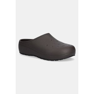 Pantofle Crocs Classic Quiet Clog hnědá barva, 209968.206