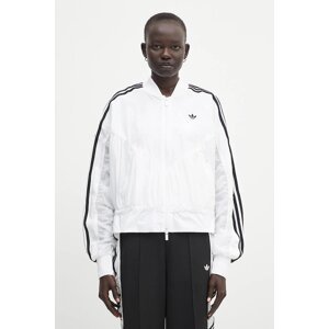 Bunda adidas Originals Windbreaker bílá barva, JZ6769