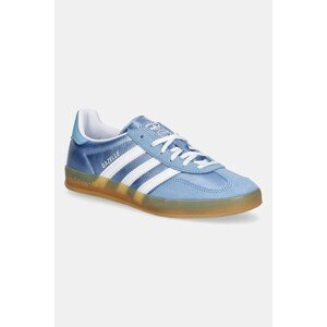 Tenisky adidas Originals Gazelle Indoor W dámské, modrá barva, JS1407